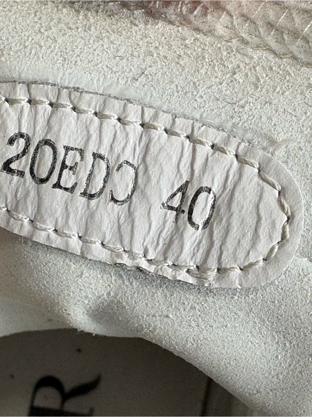 Translucent Lace-Up High Top Sneakers with Monogram - Picture 11 of 12
